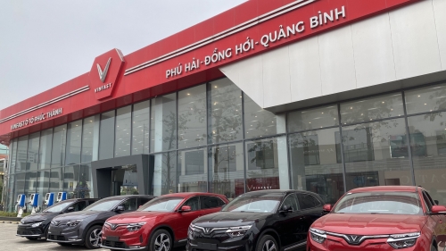 Quảng Bình: Trạm sạc VinFast - Đại lý Ô tô VinFast Phúc Thành